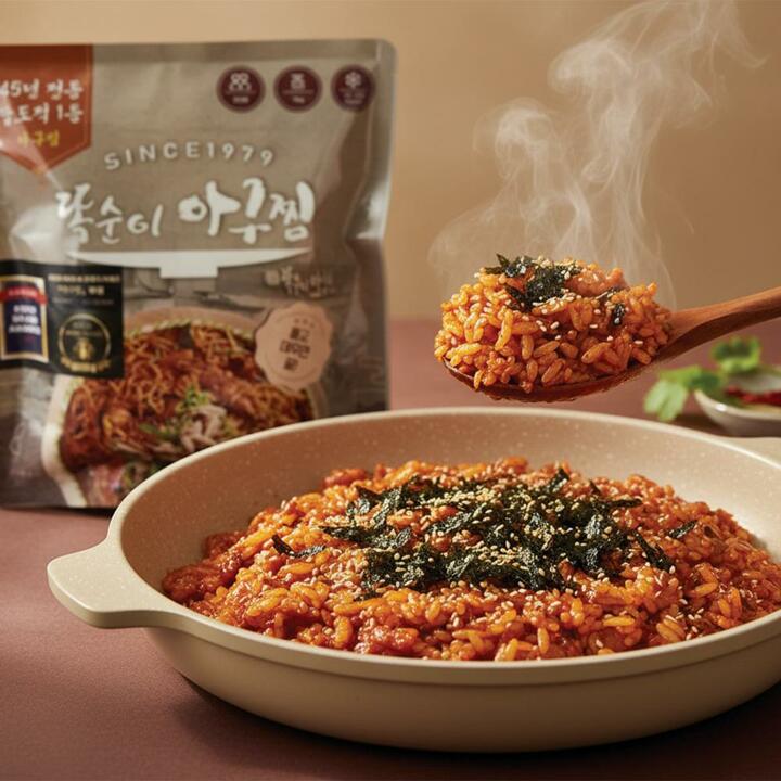 45년전통 전국3대맛집 똑순이 아구찜 1kg (2~3인분) X 3팩