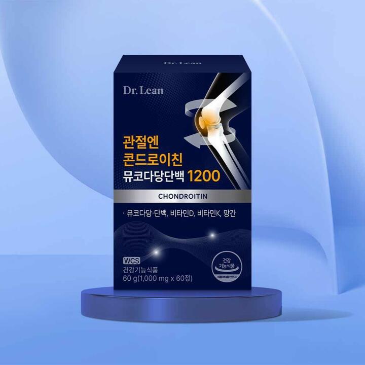 [닥터린] 관절엔 콘드로이친 소연골 뮤코다당단백 1200 x 3박스