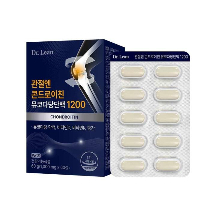[닥터린] 관절엔 콘드로이친 소연골 뮤코다당단백 1200 x 3박스