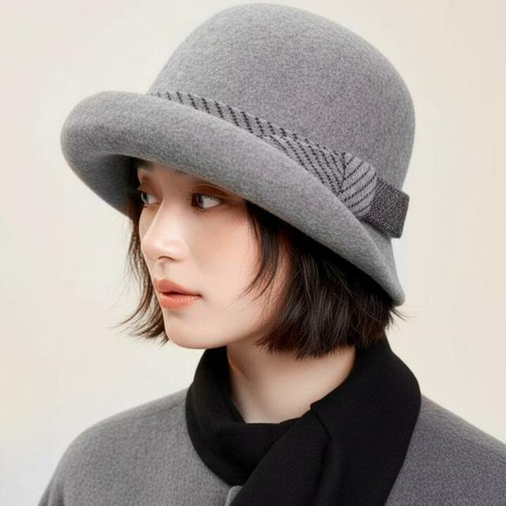 [플로레센스]쇼콜라클래식페도라(색상선택)