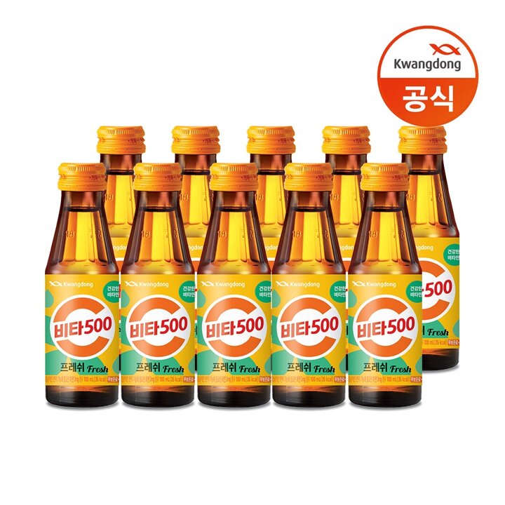 [G] 비타500 Fresh 100ml x100병/음료수