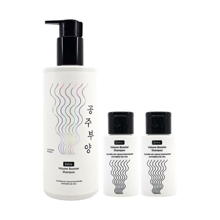 [홈쇼핑 최신상] 가히 공주부양 샴푸 500ml+50ml 2개 볼륨 부스터