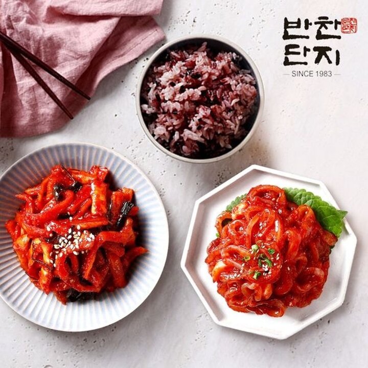 반찬단지 오징어젓 1kg + 무말랭이 1kg[34312345]