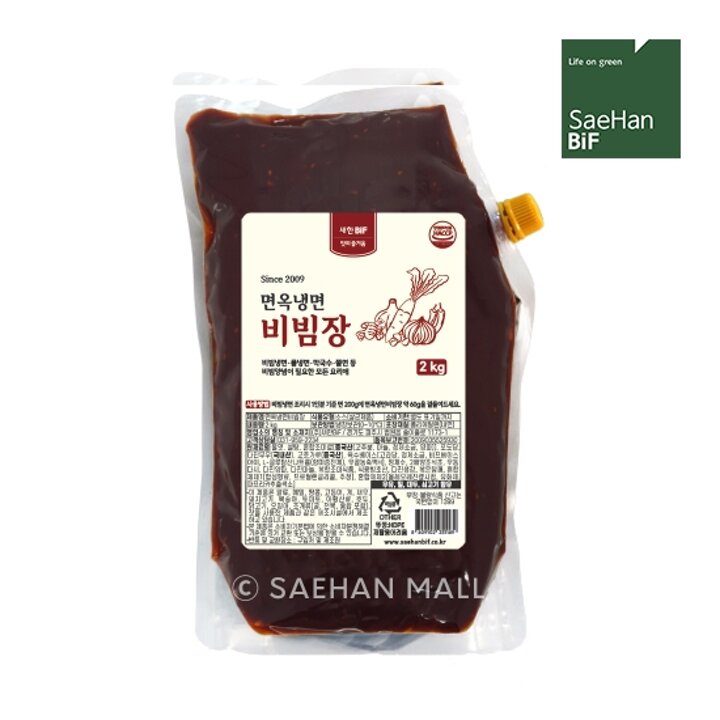 (새한)면옥냉면 비빔장 2kg