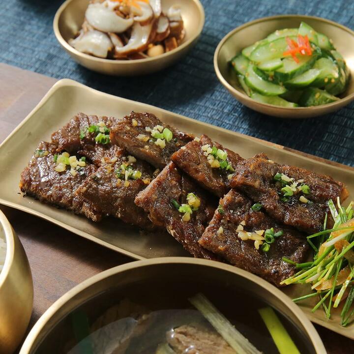 김선영 조리기능장의 포천식 이동갈비 국내산 소등심 양념구이 350g x 1팩