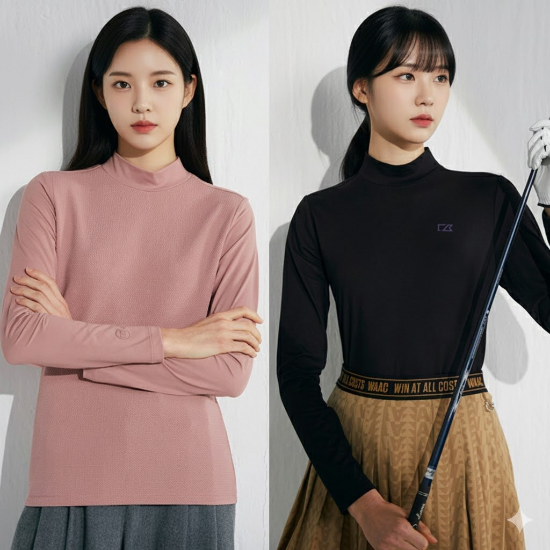 커터앤벅 여성 시그니처 더블웜 티셔츠 3종세트