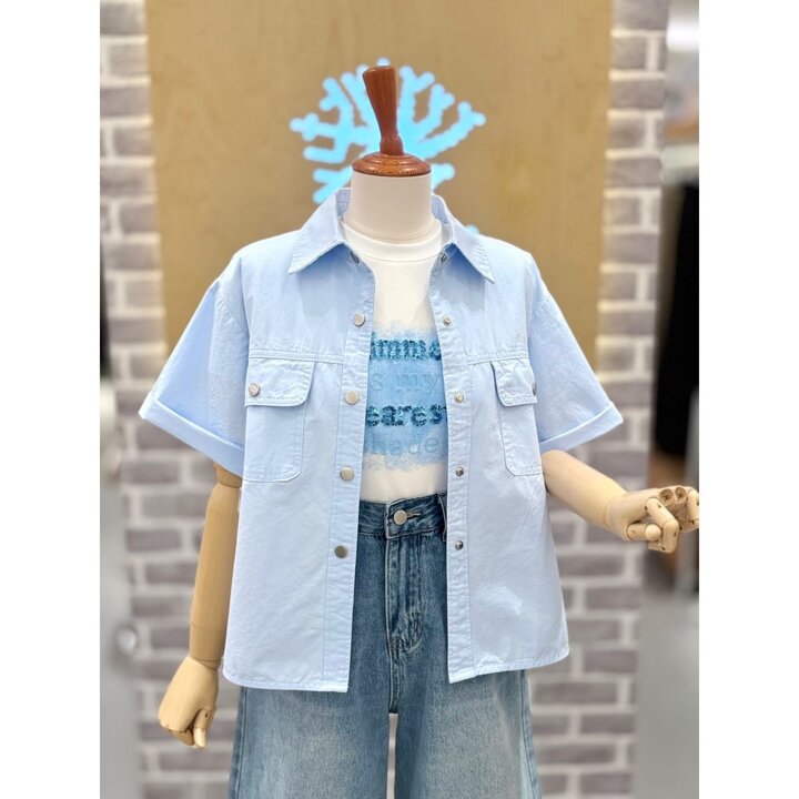 (신세계마산점)트윌 코튼 반팔자켓 (LC31F5JK512X)