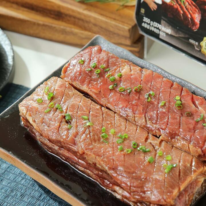 김선영 조리기능장의 포천식 이동갈비 국내산 소등심 양념구이 350g x 2팩