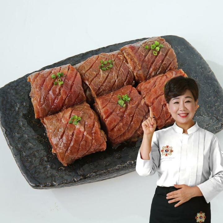 김선영 조리기능장의 포천식 이동갈비 국내산 소등심 양념구이 350g x 2팩