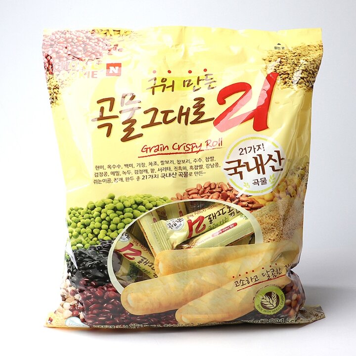구워만든 21곡 곡물그대로 크리스피 롤 480g