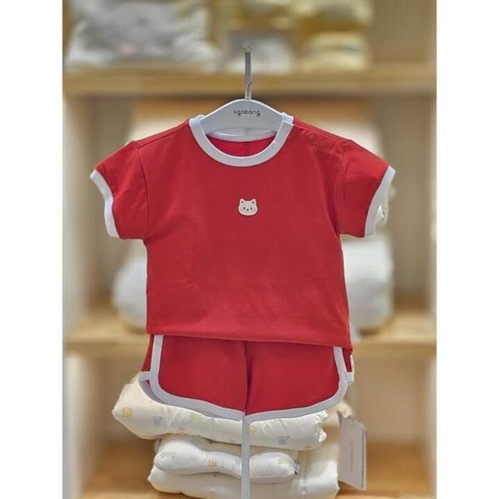 아가방 세이브존02 레드 데일리반소상하세트 01t357622 (S47717856)