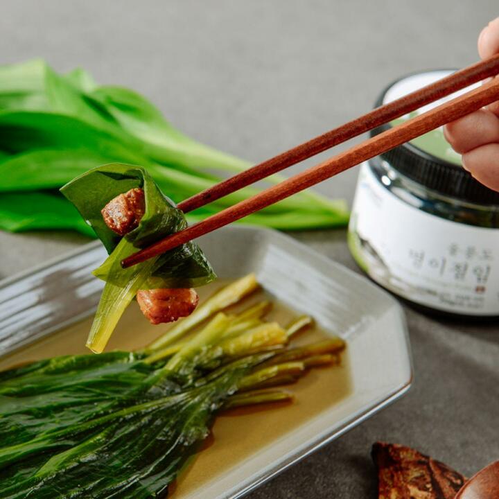 [참섬지기] 울릉도의 보배 울릉도 명이절임  130g
