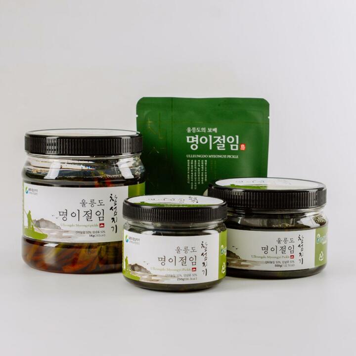 [참섬지기] 울릉도의 보배 울릉도 명이절임  130g