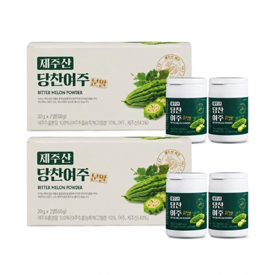 [GBMS] 제주산 당찬 여주분말 30gX2ea(60g) 2박스