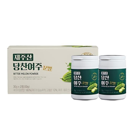 [GBMS] 제주산 당찬 여주분말 30gX2ea(60g)  1박스