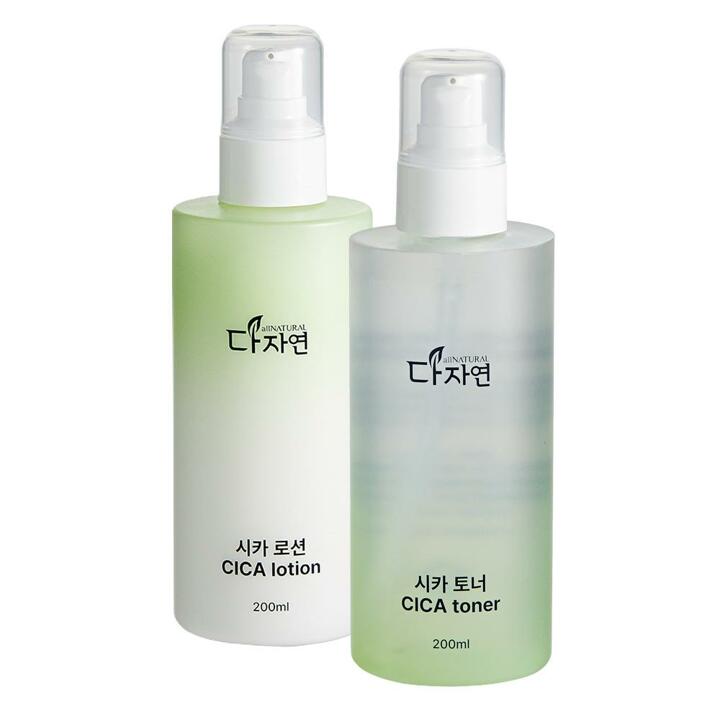 다자연 시카 토너 로션 세트 400ml