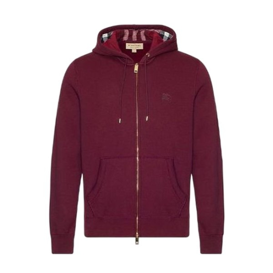 로고 후드집업 CLAREDON DEEP CLARET