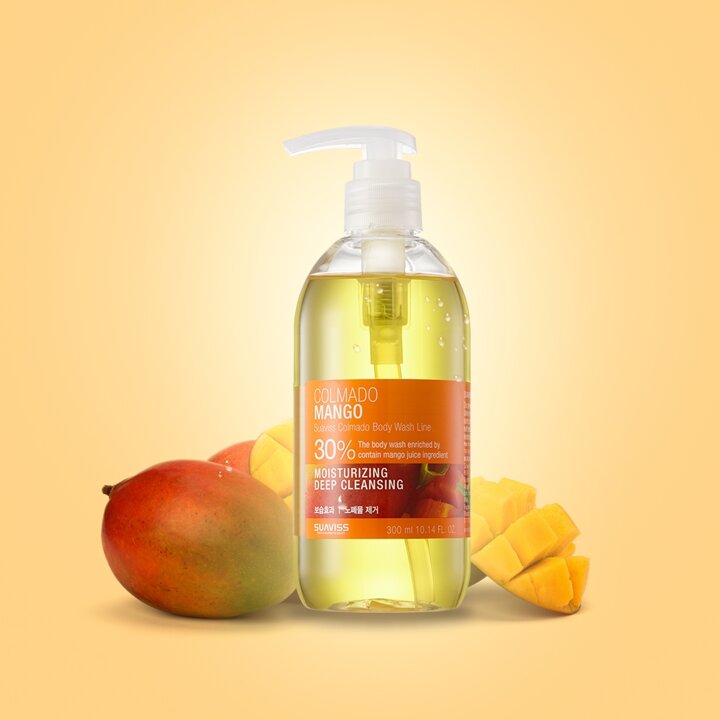 수아비스 꼴마도 망고 바디워시 300ml WS02AB04