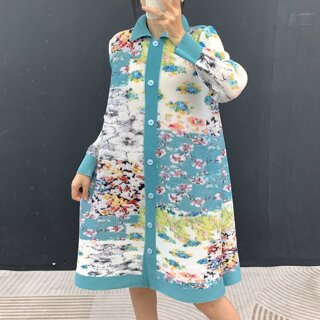플라라 (88까지)플리츠플라워무드원피스