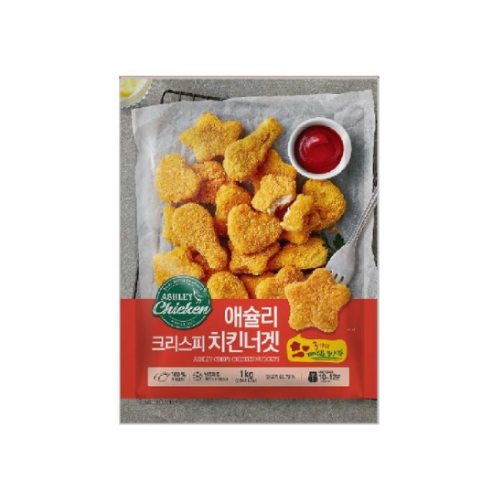 애슐리크리스피치킨너겟1kg아이들반찬도시락