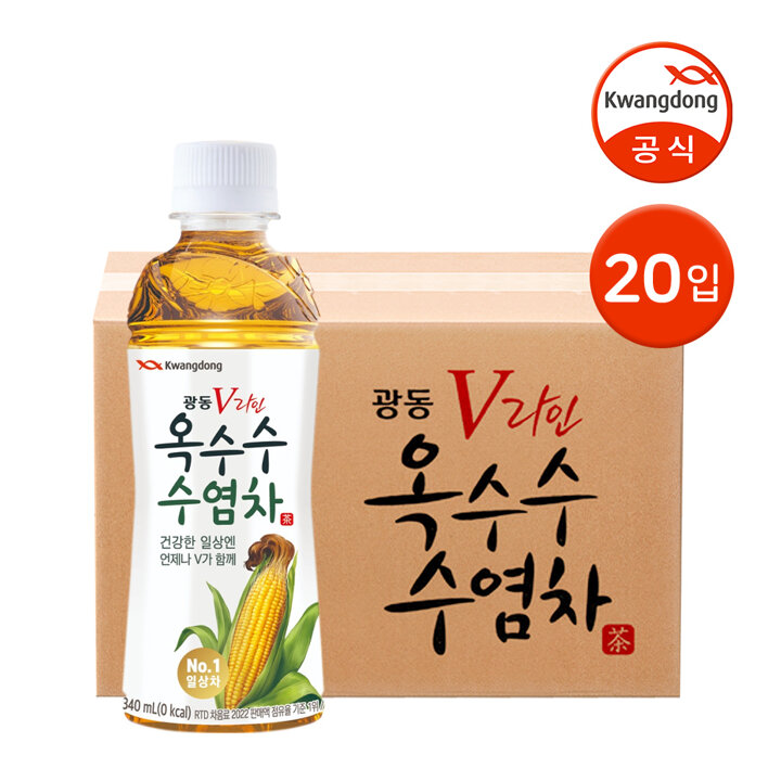 [G] 광동 옥수수수염차 340ml 20입