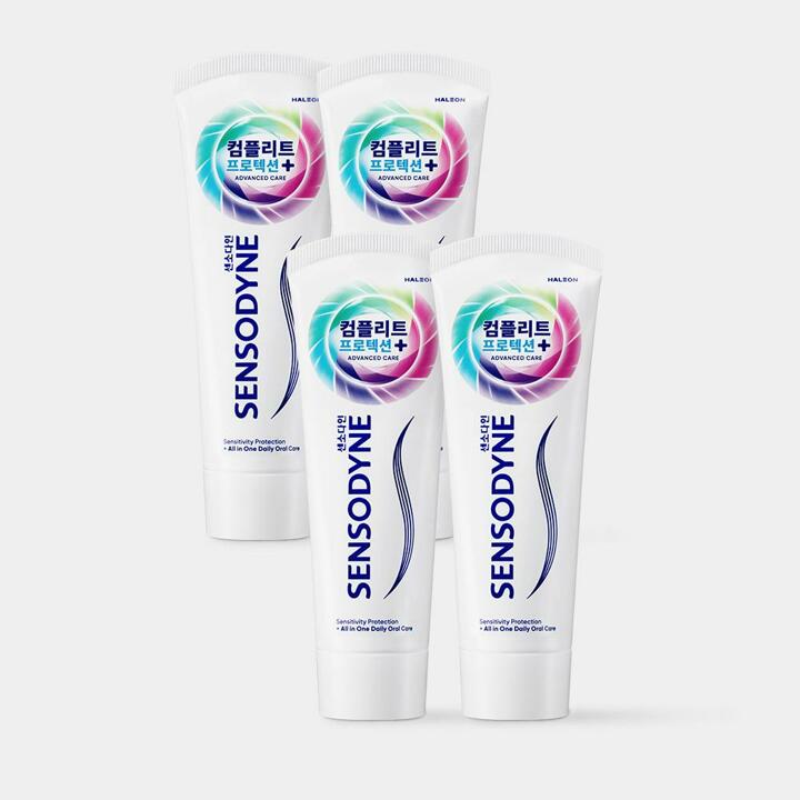 센소다인 컴플리트 프로텍션 플러스 치약 100g x4개