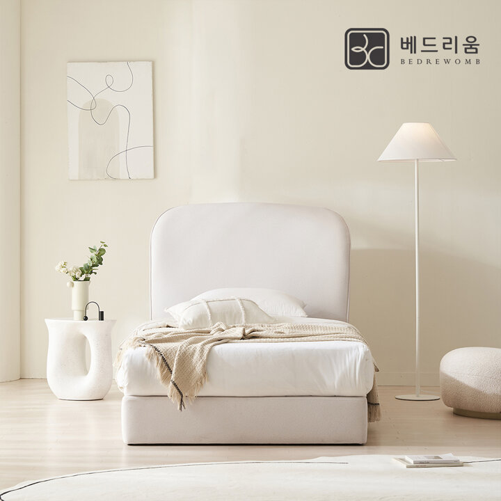 금성침대 베드리움 셀린 패브릭 호텔형 침대(SS)-듀얼쿠션 유로탑 (착불)