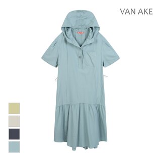 [반에이크] 후드넥 반팔 원피스_VB35OPMD04Z