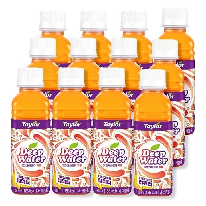 [테일러푸룬 공식] 딥워터 자몽180ml x 12병20152893644283