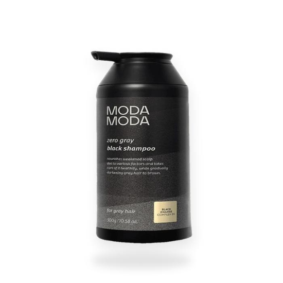 (주)셀러허브 모다모다 제로 그레이 블랙 샴푸 300g(AD)