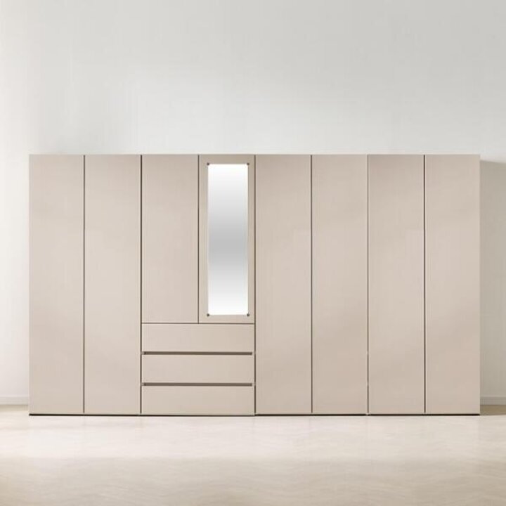 아트박스/인터데코 11자장롱 키큰장 옷장 320cm TP875