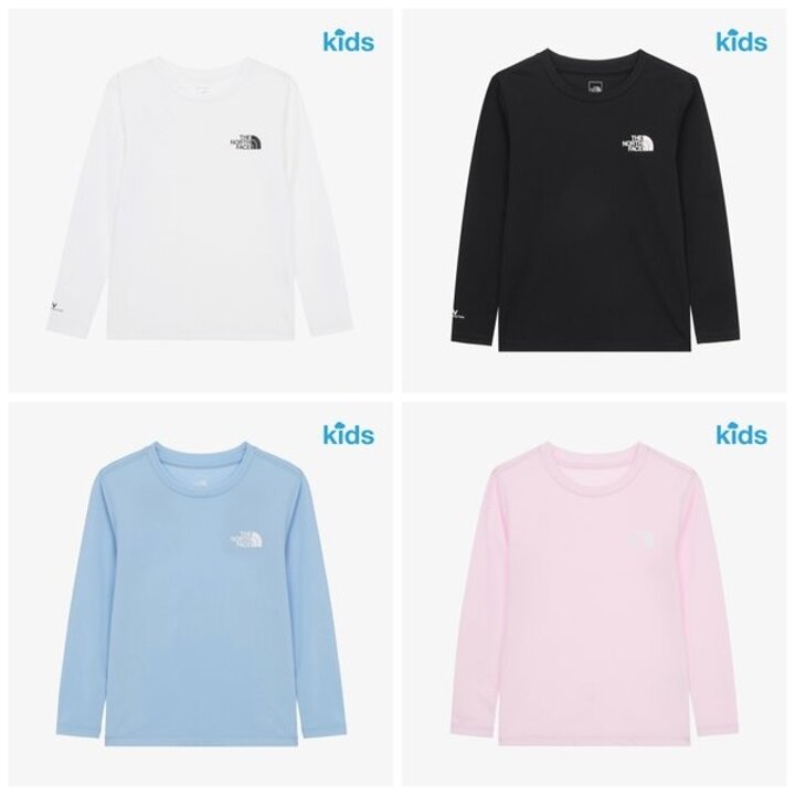 (신세계강남점)NT7TR20 키즈 서프사이드 긴팔 라운드 티 KS SURFSIDE L/S R/TEE