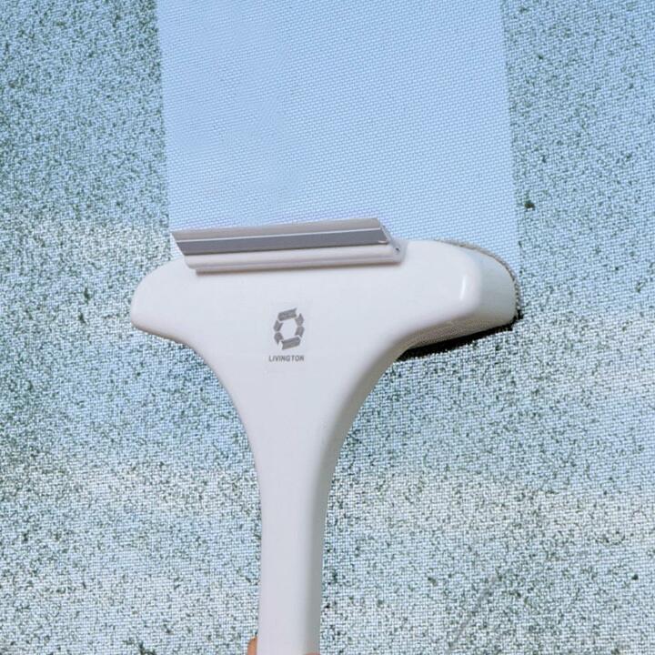 (양면2개)리빙톤 쓱싹이 양면 스퀴지 틈새 솔 방충망 창틀 창문 청소솔