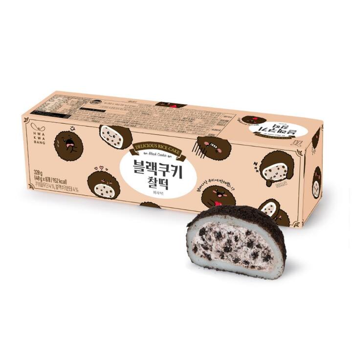 [화과방] 블랙쿠키 찰떡(40gx8개입)