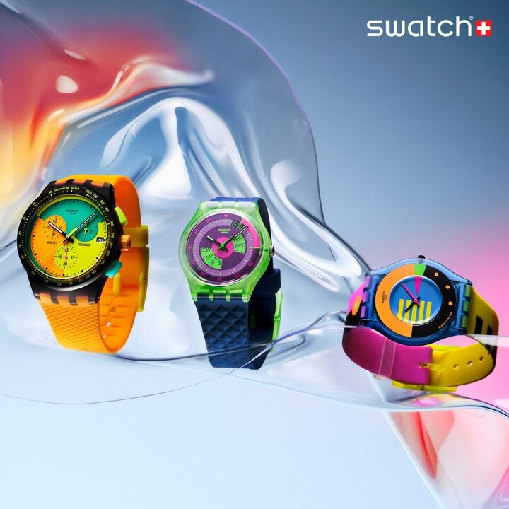 (신세계센텀점)[본사] SWATCH NEON SKYCHART SO28G704