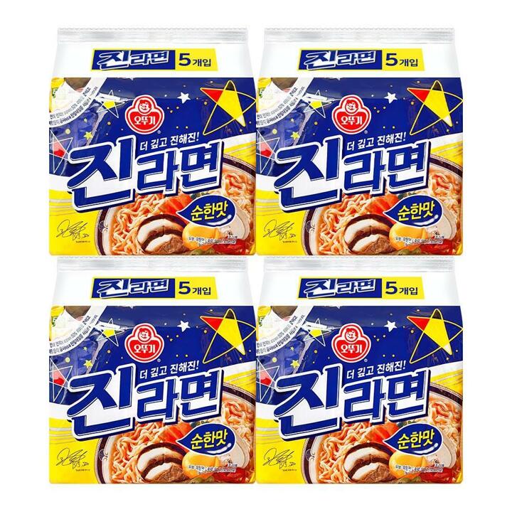 오뚜기 진라면 순한맛 120g 20봉
