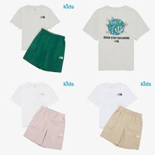 (대구신세계)NT7UR20 키즈 익스프로러 크루 세트 KS EXPLORER CREW SET
