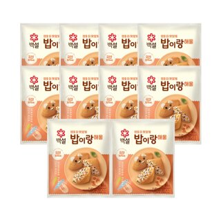 CJ제일제당 백설 밥이랑 해물24g x10개