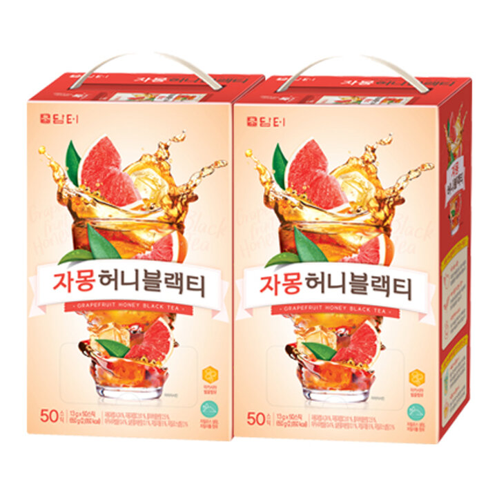 담터 자몽 허니 블랙티 50T 2개