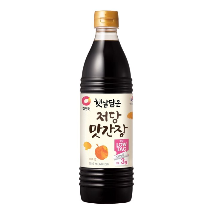 (신세계의정부점)청정원 햇살담은 저당맛간장840ml