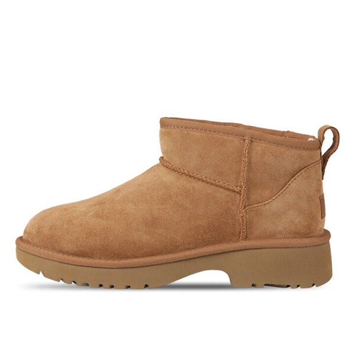 어그 UGG 클래식 울트라 미니 뉴 하이츠 K 여성 양털 부츠 체스트넛 1157732K-CHE
