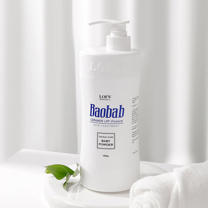 [사은품 트리트먼트 50g 1개 증정]로픈 바오밥 베이비파우더 트리트먼트 1000ml + 로픈 바오밥 지성샴푸 1000ml