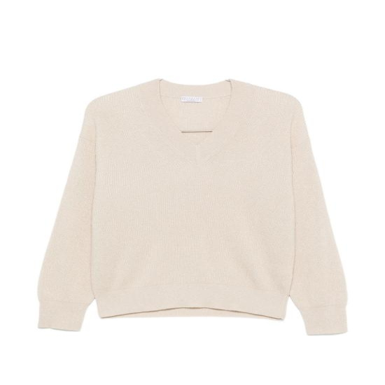 [해외배송] 26FW 브루넬로 쿠치넬리 반팔 티셔츠 M1E224722P CMA71 Light beige