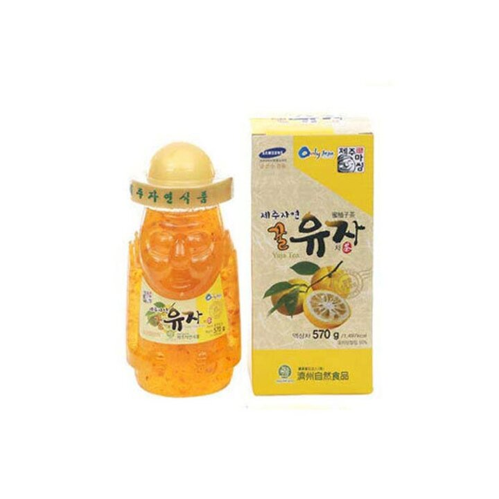 [이제주몰] 청정제주 자연꿀유자차 570g