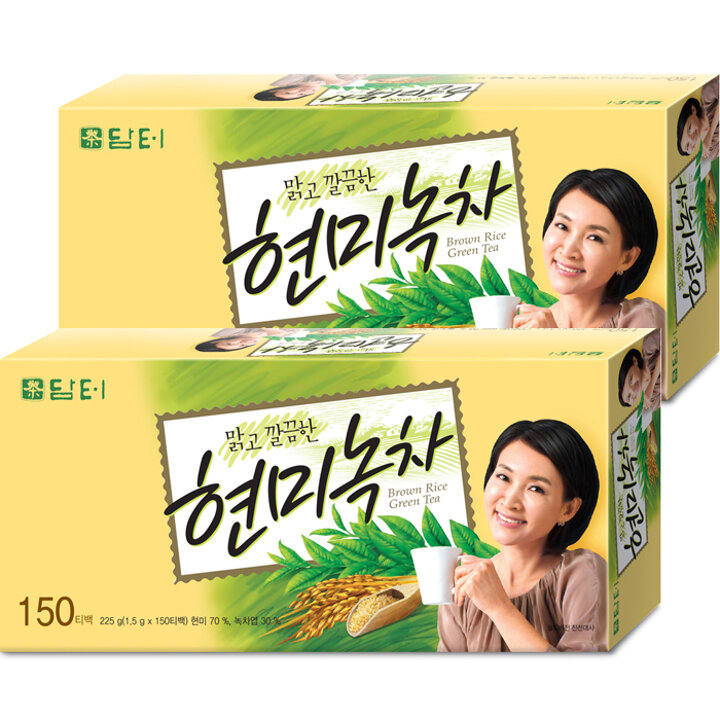 담터 현미녹차 150T x 2개