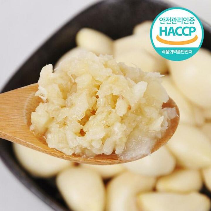 [HACCP인증] 국내가공 냉동 다진마늘 1kg
