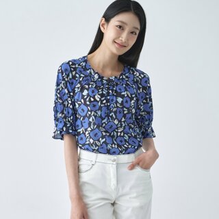[지센] (2컬러) 아사 플라워 블라우스 LCWSO621