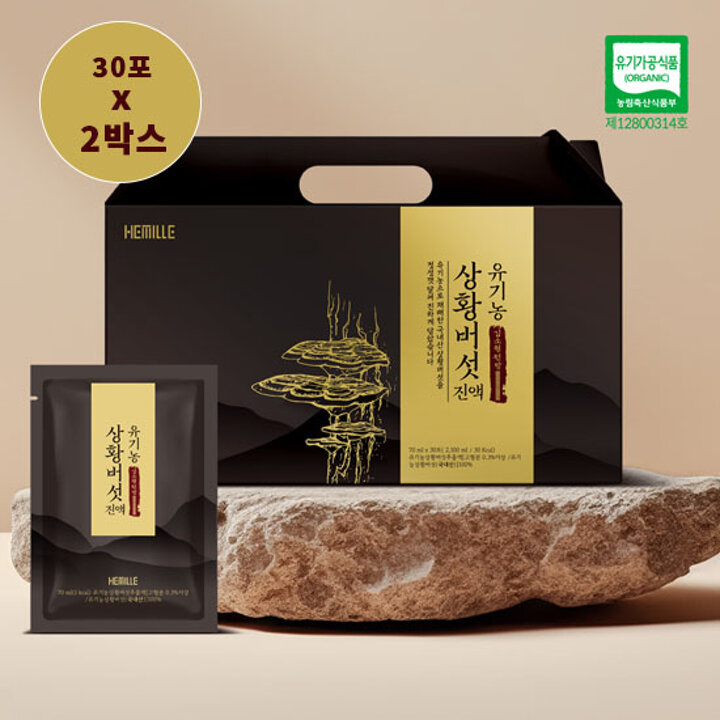 김소형원방 유기농 상황버섯진액70ml x 60포