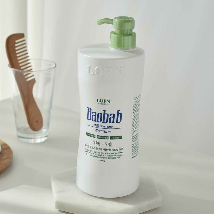 [사은품 트리트먼트 50g 1개 증정]바오밥 LPP 국민 트리트먼트 파우더향 1000ml+건성샴푸 1000ml