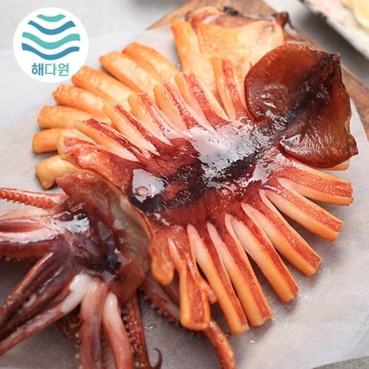 [해다원][국내가공]해를품은 반건조오징어 특대5미(800~850g)